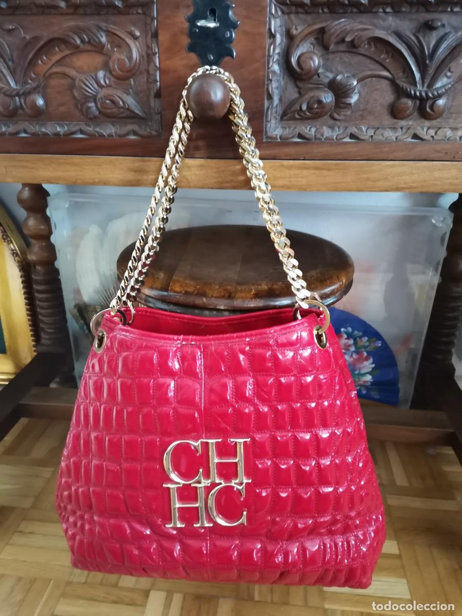 Vintage: Bolso rojo Carolina Herrera - Foto 2