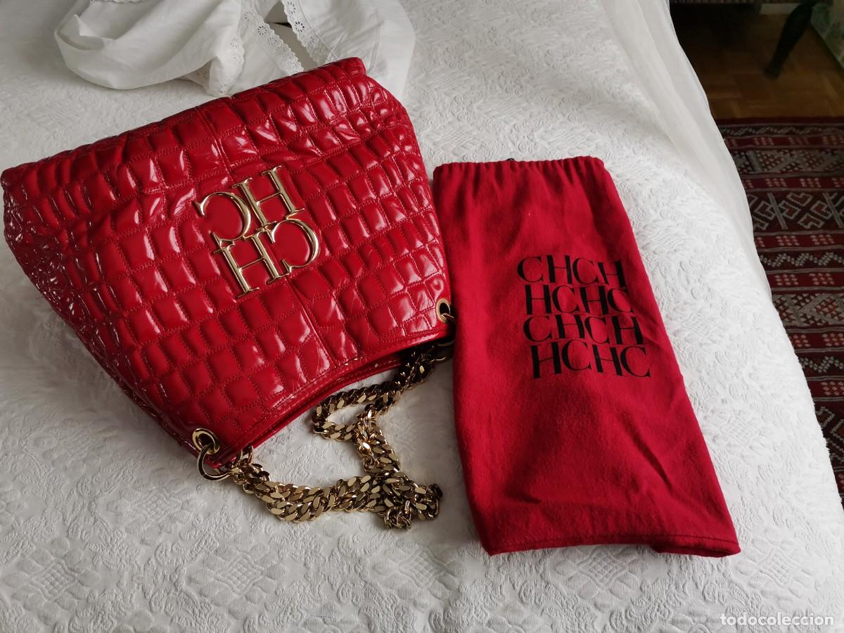 Vintage: Bolso rojo Carolina Herrera - Foto 5