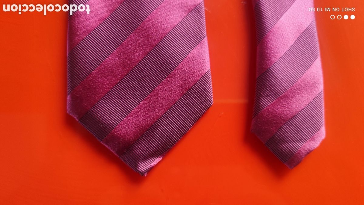 Vintage: CORBATA 80% SEDA Y 20% ALGOD&Oacute;N &rdquo;MOULEY&rdquo; - Foto 5