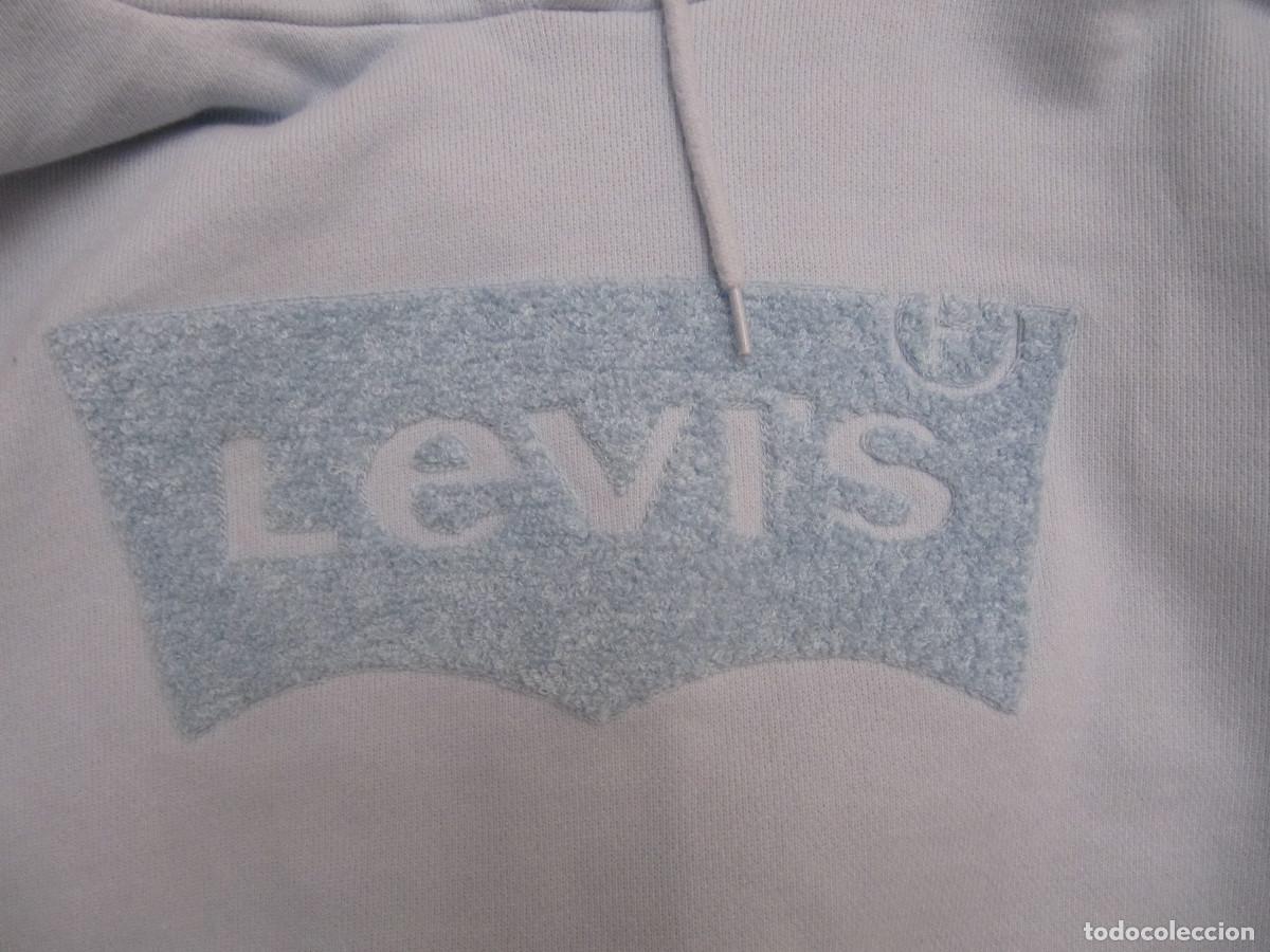 Vintage: SUDADERA CELESTE VINTAGE LEVIS TALLA L - Foto 2