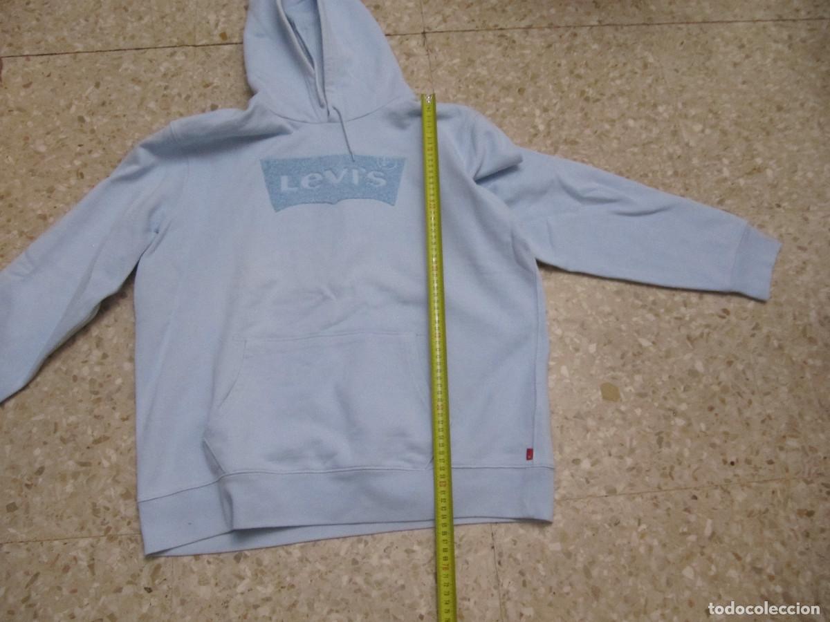 Vintage: SUDADERA CELESTE VINTAGE LEVIS TALLA L - Foto 5