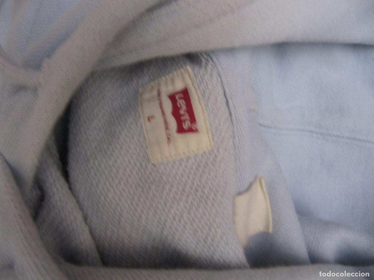 Vintage: SUDADERA CELESTE VINTAGE LEVIS TALLA L - Foto 9