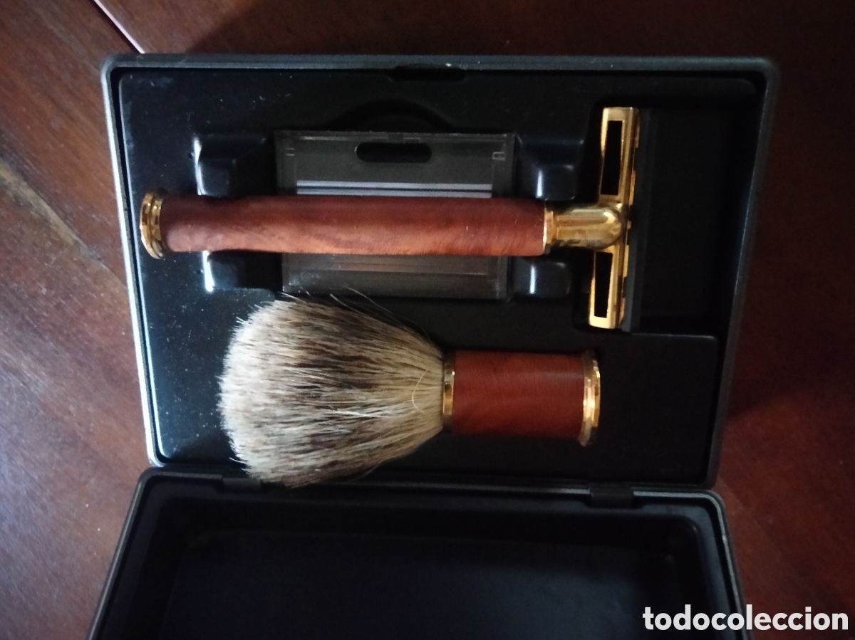 Vintage: Estuche kit afeitado vintage - mini - Foto 1
