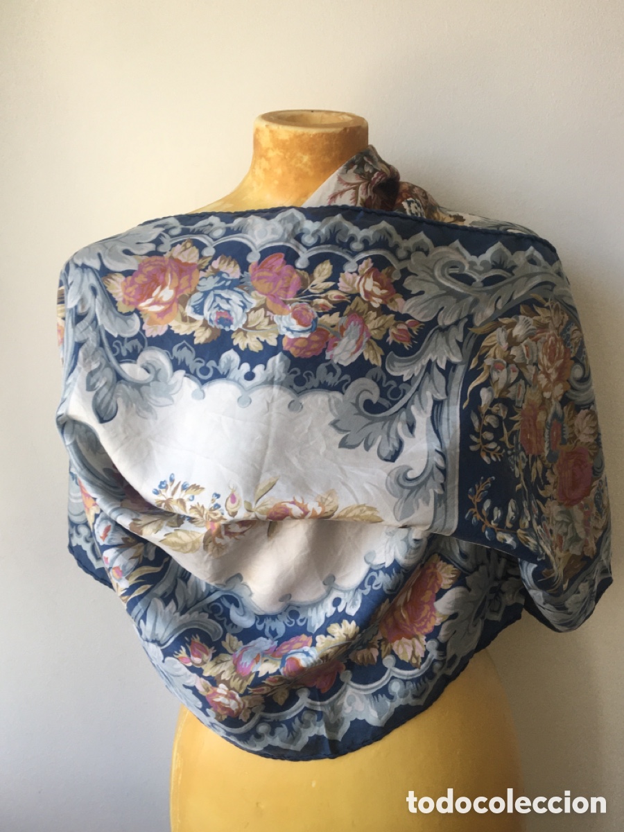 Vintage: pa&ntilde;uelo en seda de Cacharel - Foto 6