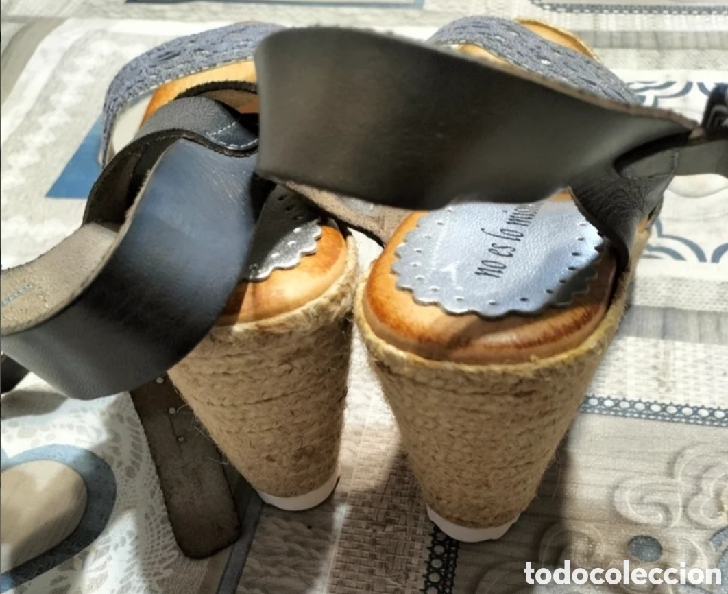 Vintage: Zapatos de verano de mujer - Foto 2