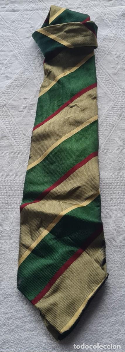 Vintage: Corbata vintage 100% seda Made In ITALY - Foto 2