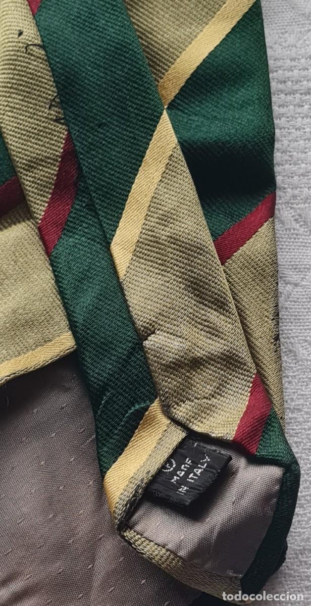 Vintage: Corbata vintage 100% seda Made In ITALY - Foto 3
