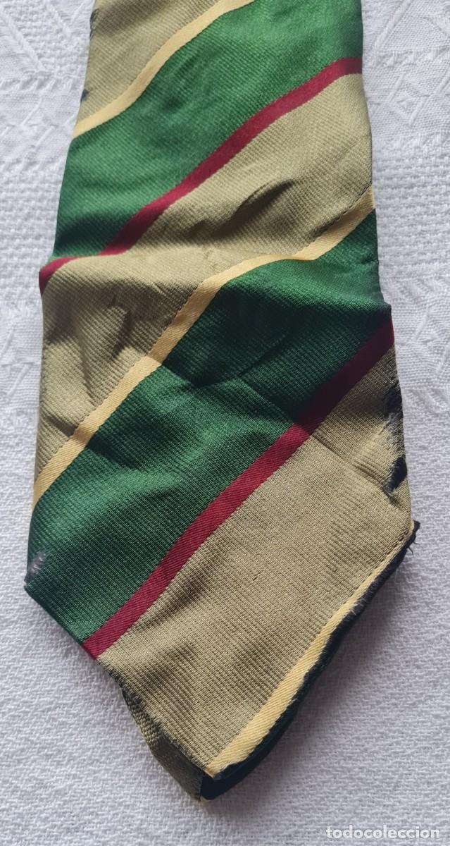 Vintage: Corbata vintage 100% seda Made In ITALY - Foto 5