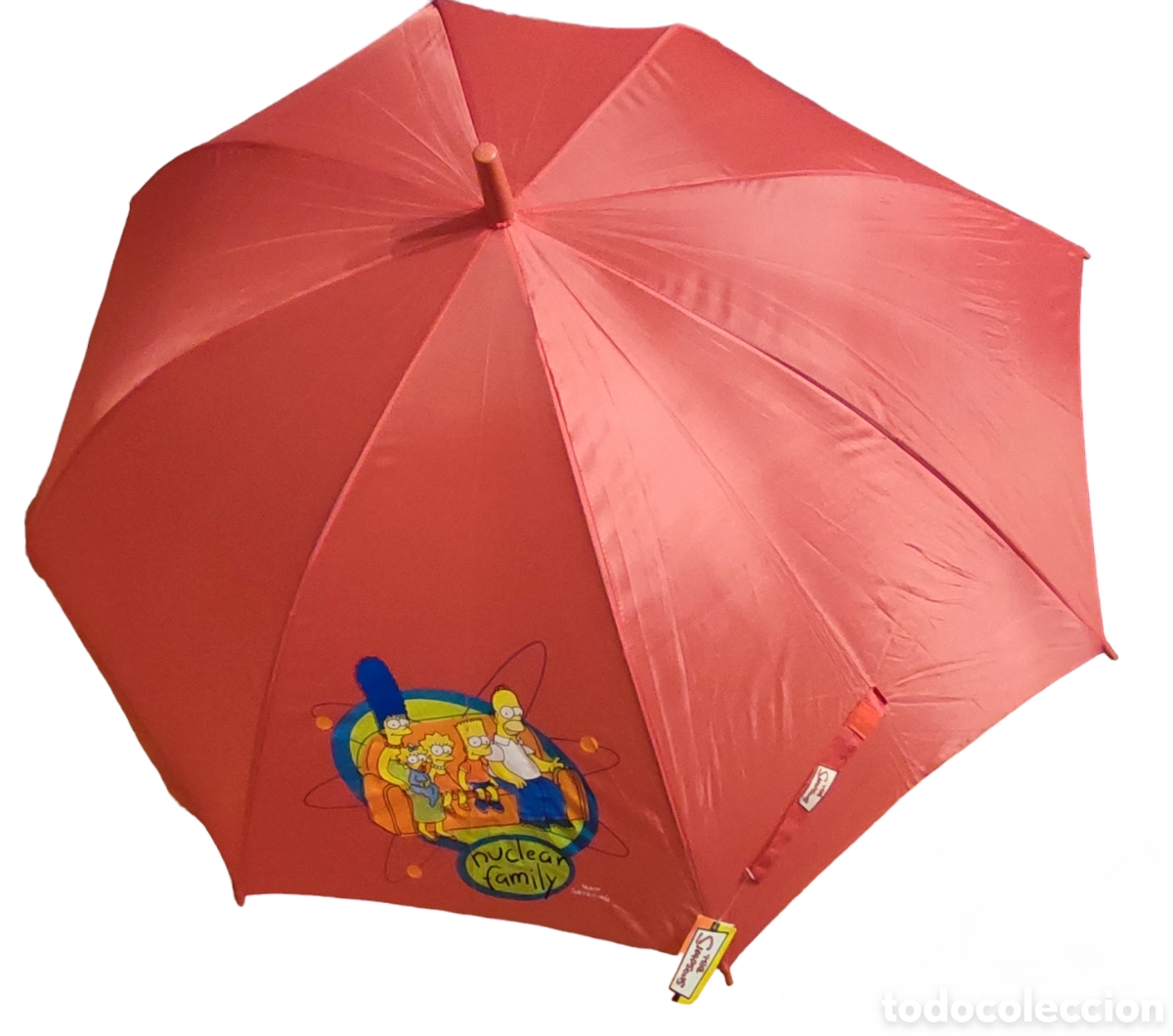 Vintage: Paraguas Los Simpson rojo the Simpson - Foto 1