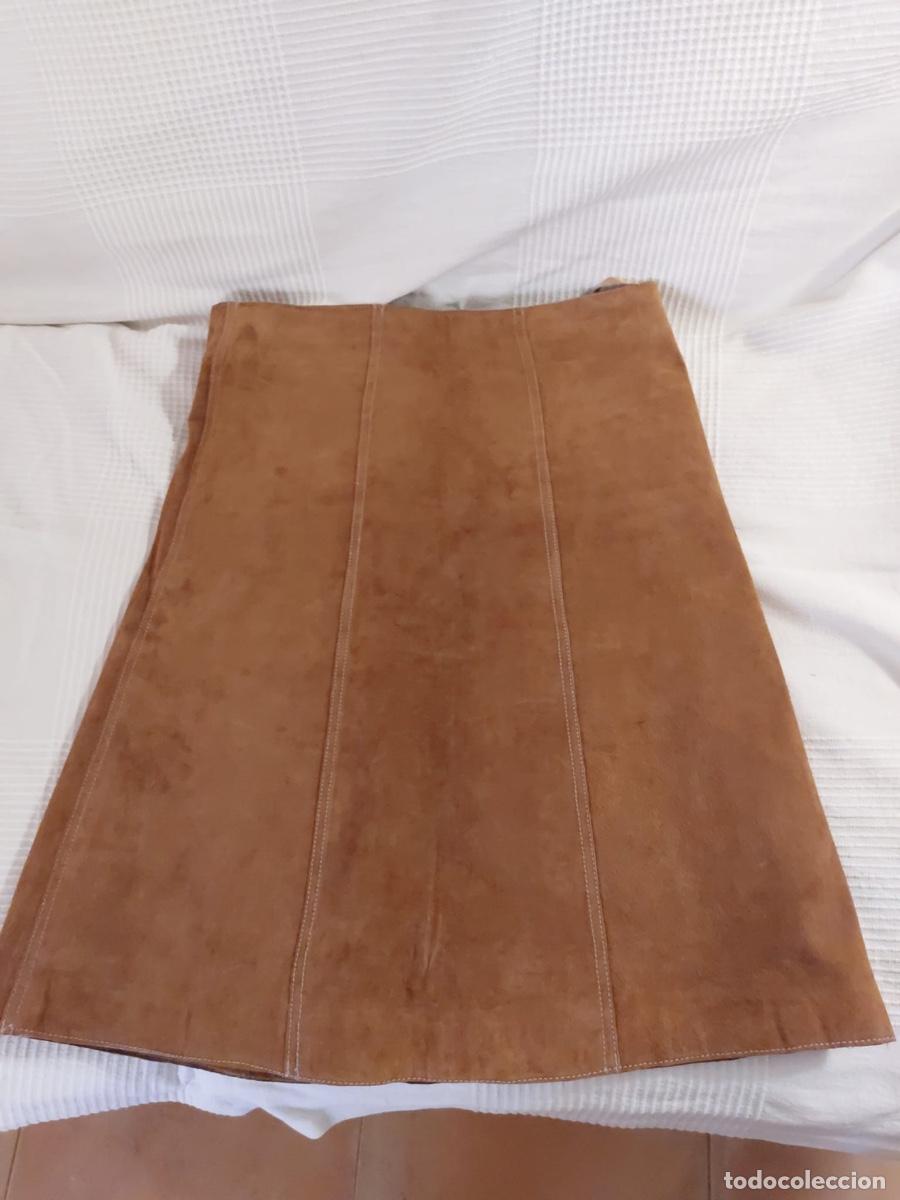 Vintage: FALDA ANTE TALLA 38 DENIM - Foto 1