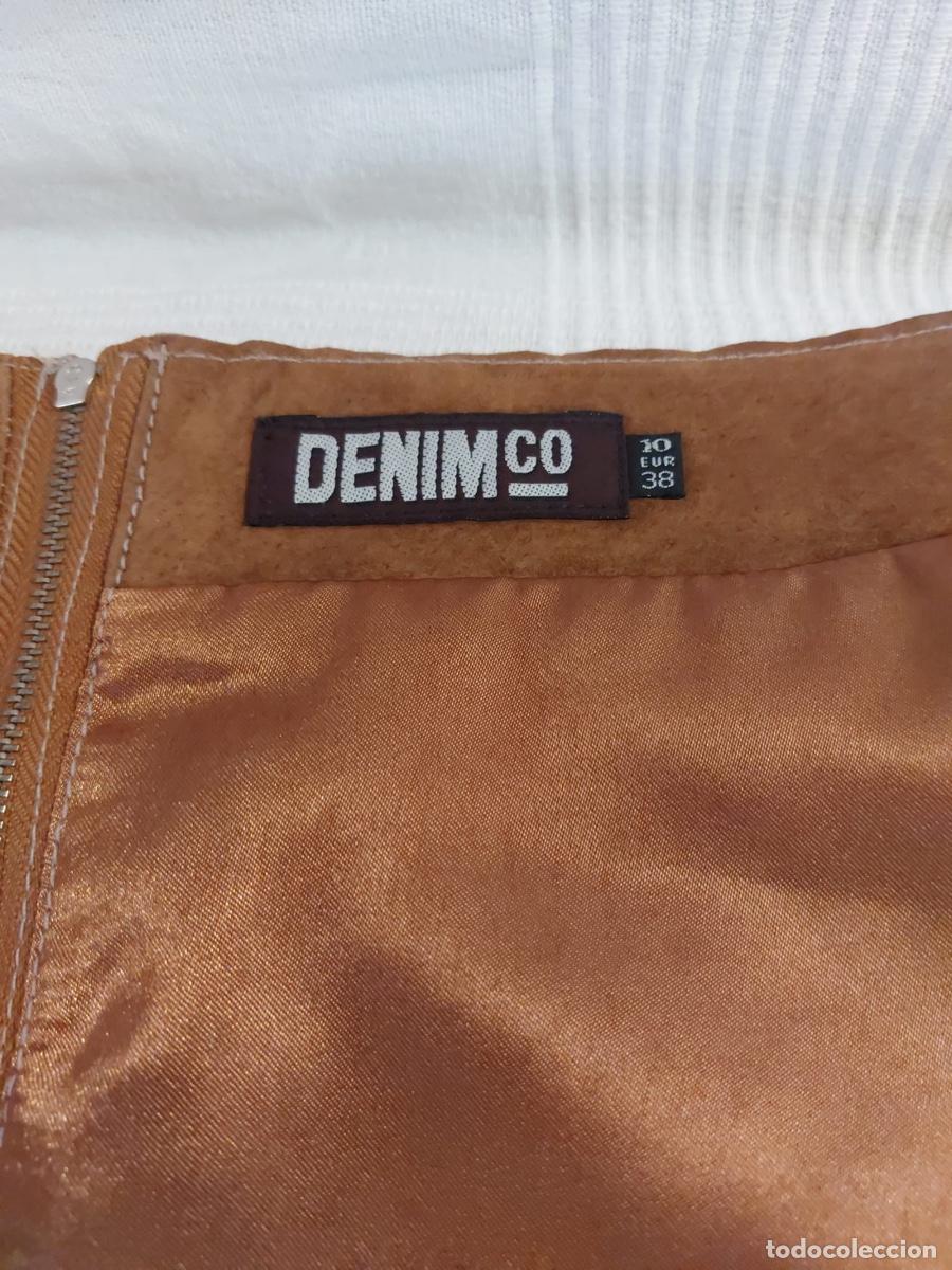 Vintage: FALDA ANTE TALLA 38 DENIM - Foto 2