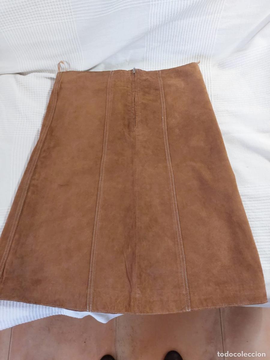 Vintage: FALDA ANTE TALLA 38 DENIM - Foto 5