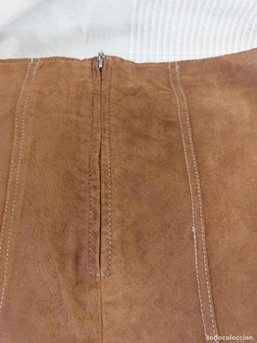 Vintage: FALDA ANTE TALLA 38 DENIM - Foto 6