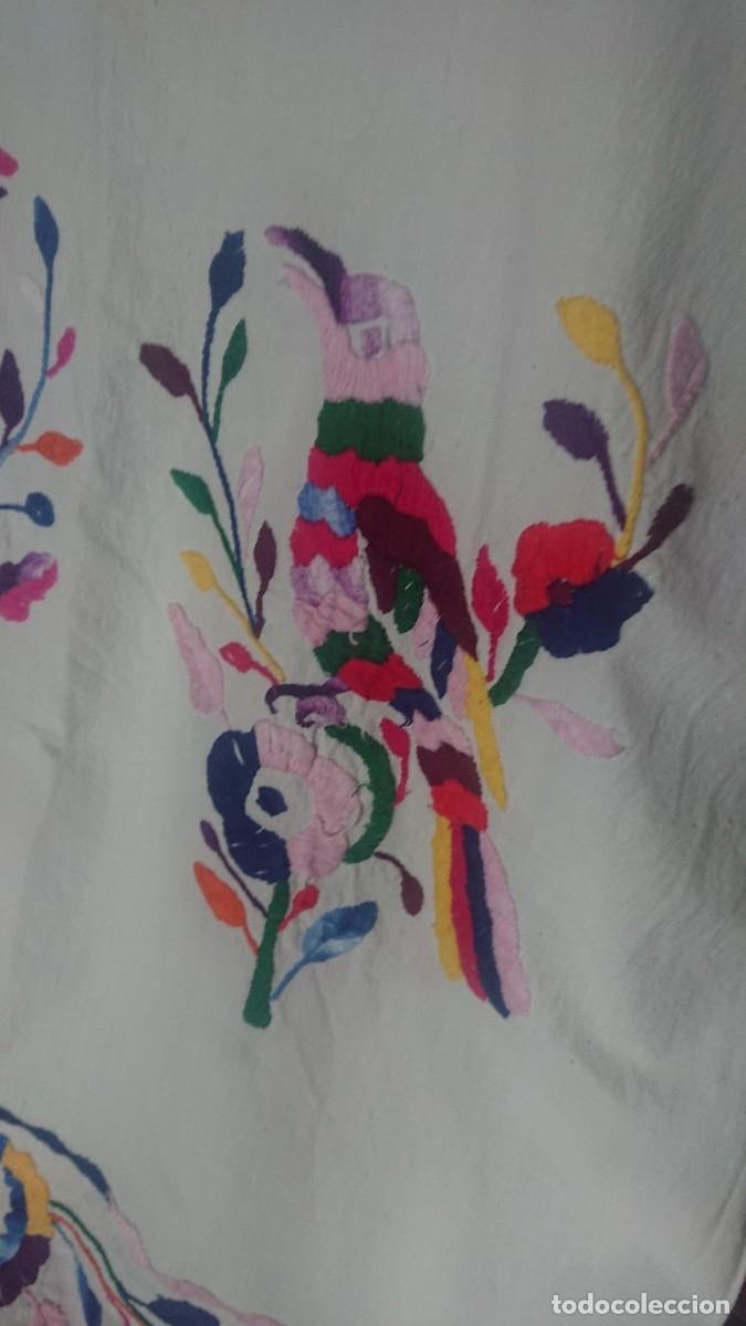 Vintage: Antiguo vestido, algod&oacute;n y bordado - Foto 4