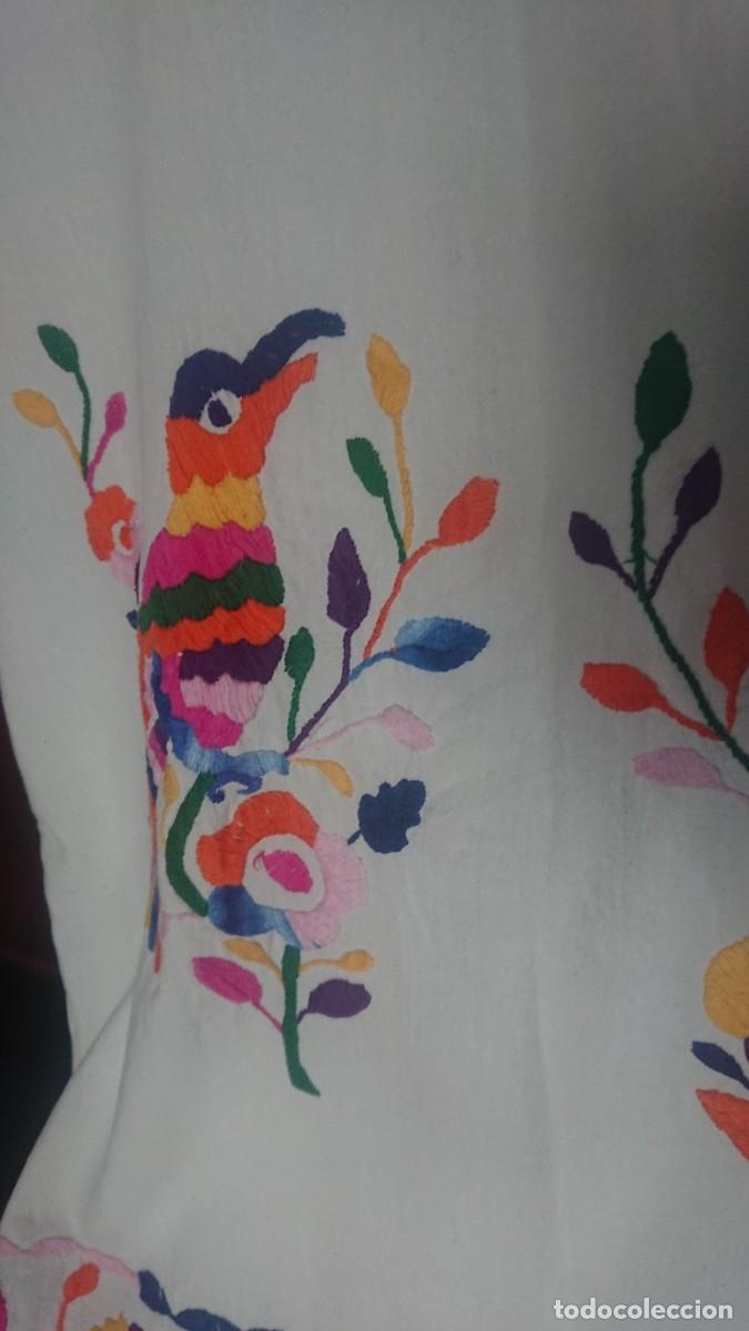 Vintage: Antiguo vestido, algod&oacute;n y bordado - Foto 8