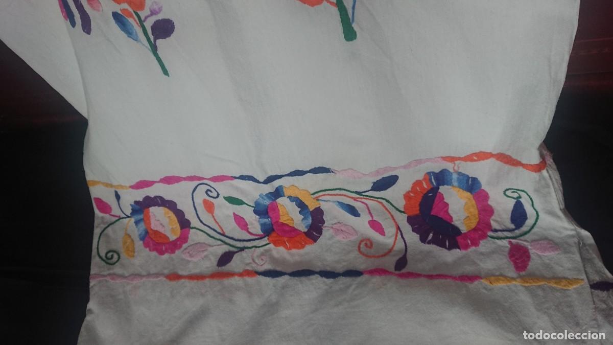 Vintage: Antiguo vestido, algod&oacute;n y bordado - Foto 10