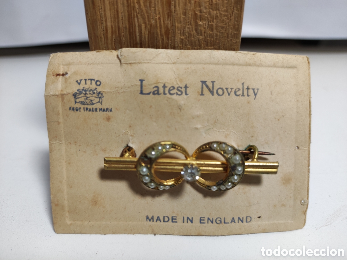 Vintage: Broche de mujer ingles - Foto 1
