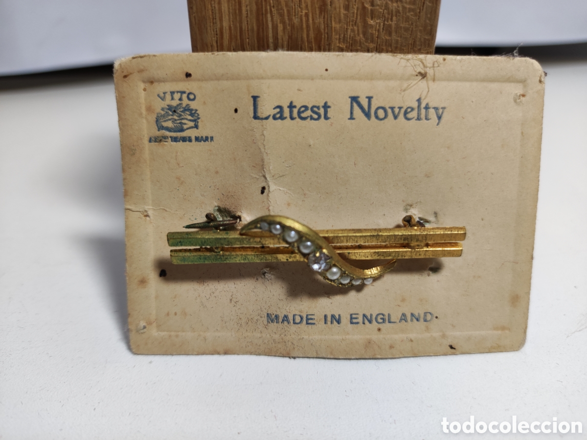 Vintage: Broche de mujer ingles - Foto 1