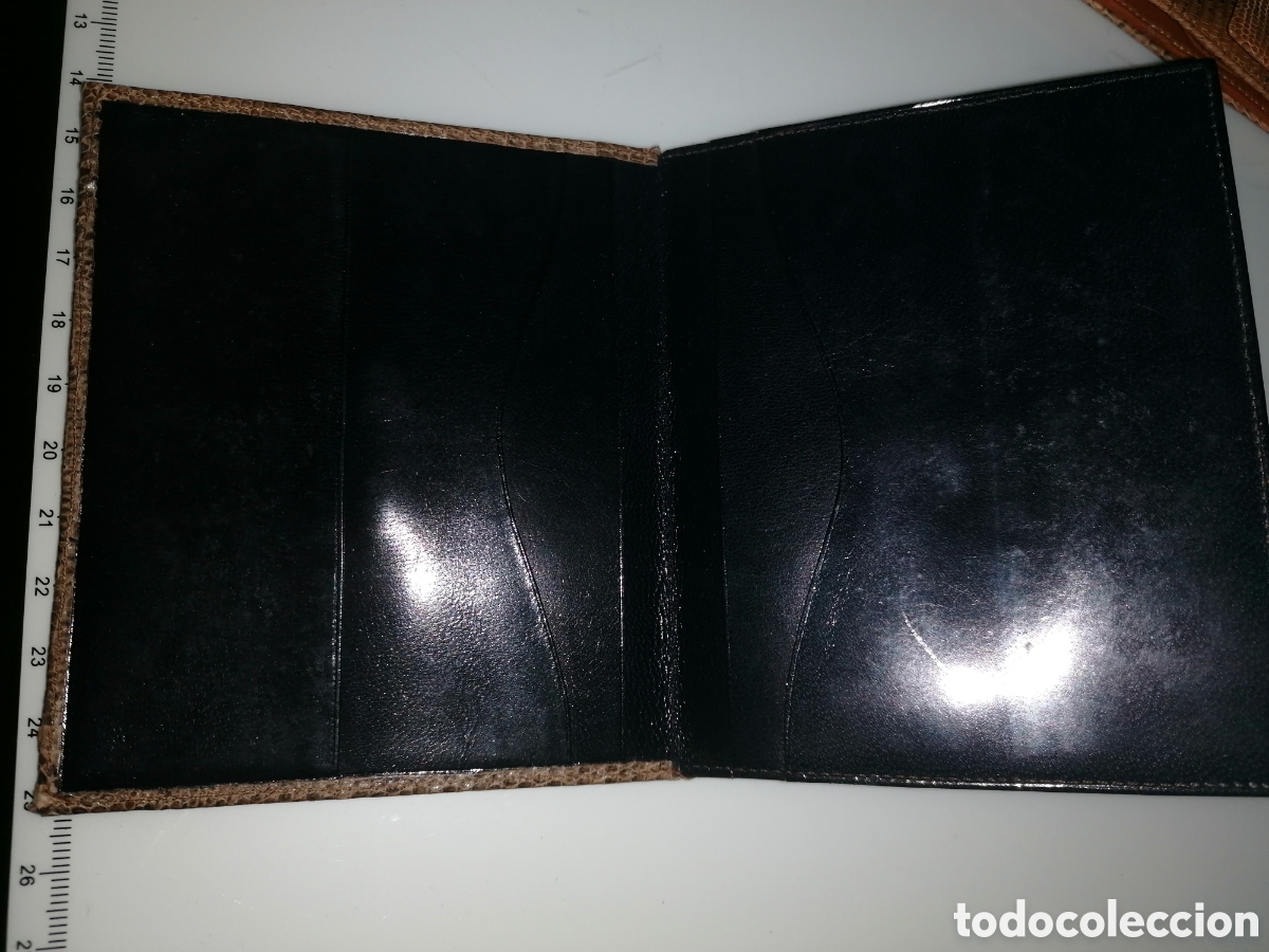 Vintage: Dos antiguas carteras de piel - Foto 7