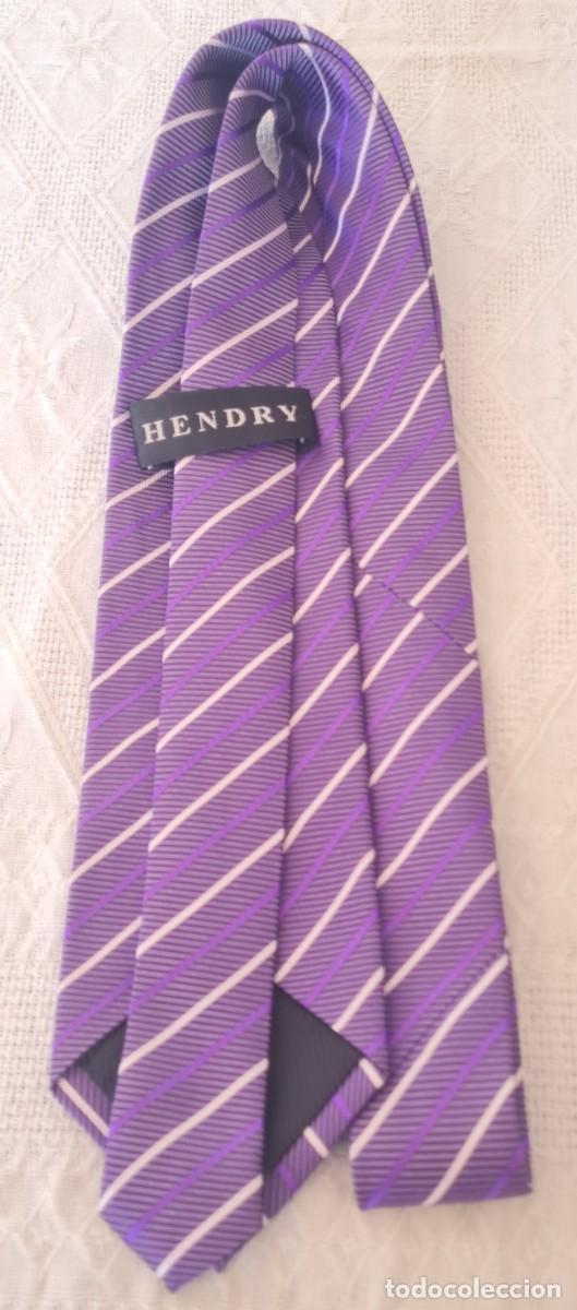 Vintage: CORBATA HENDRY POLYESTER 100% - HAND MADE - Foto 2
