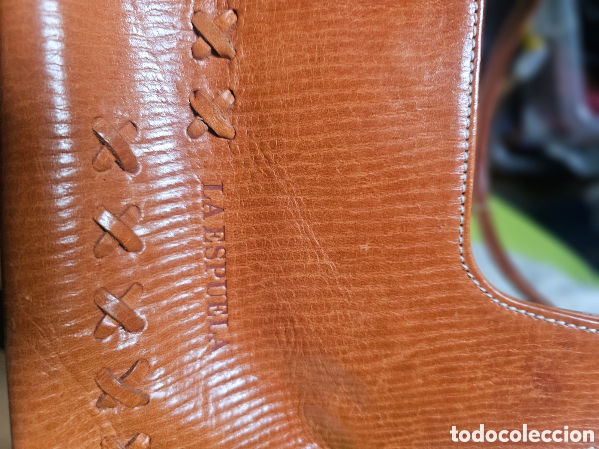 Vintage: Bolso piel hecho a mano - Foto 4