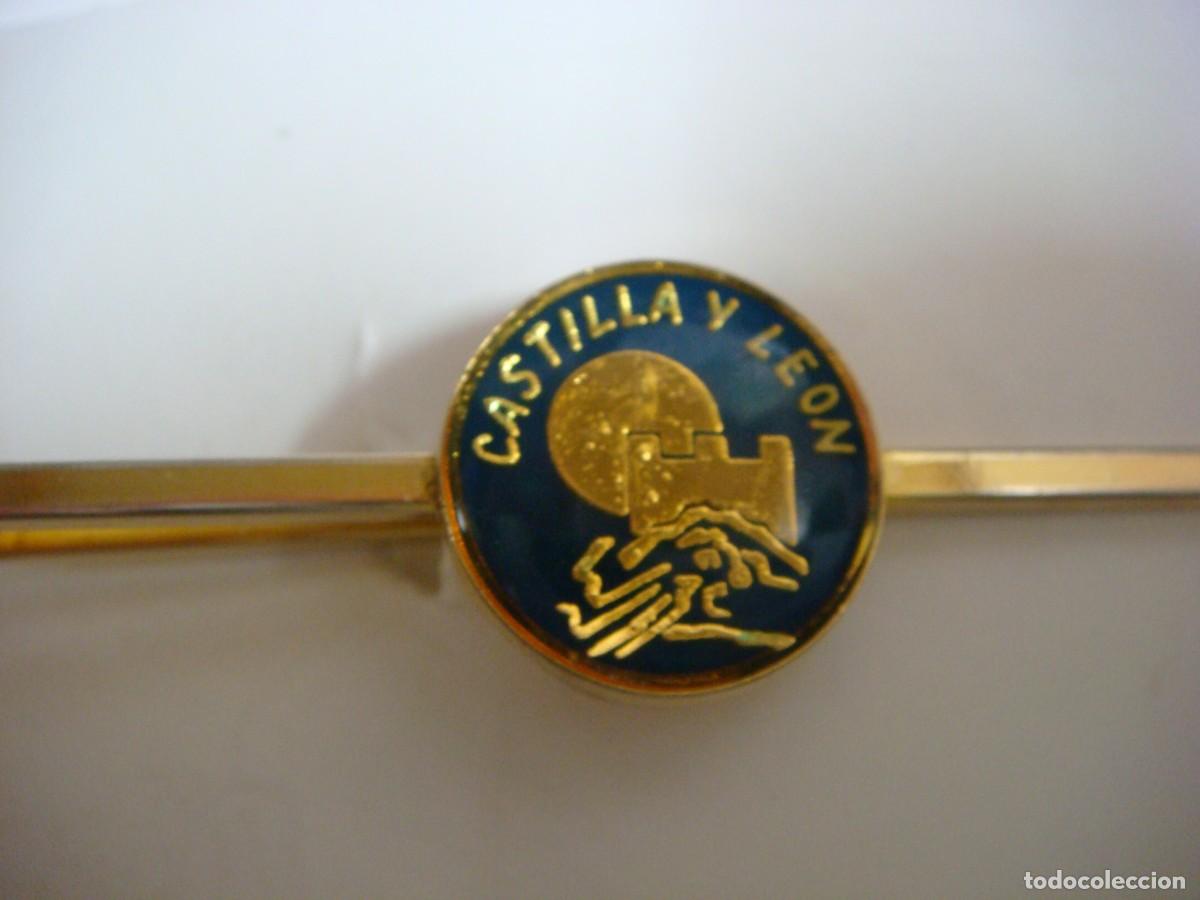 Vintage: ALFILER DE CORBATA DE CASTILLA Y LEON-CAJ-N&ordm;-4 BIS - Foto 2