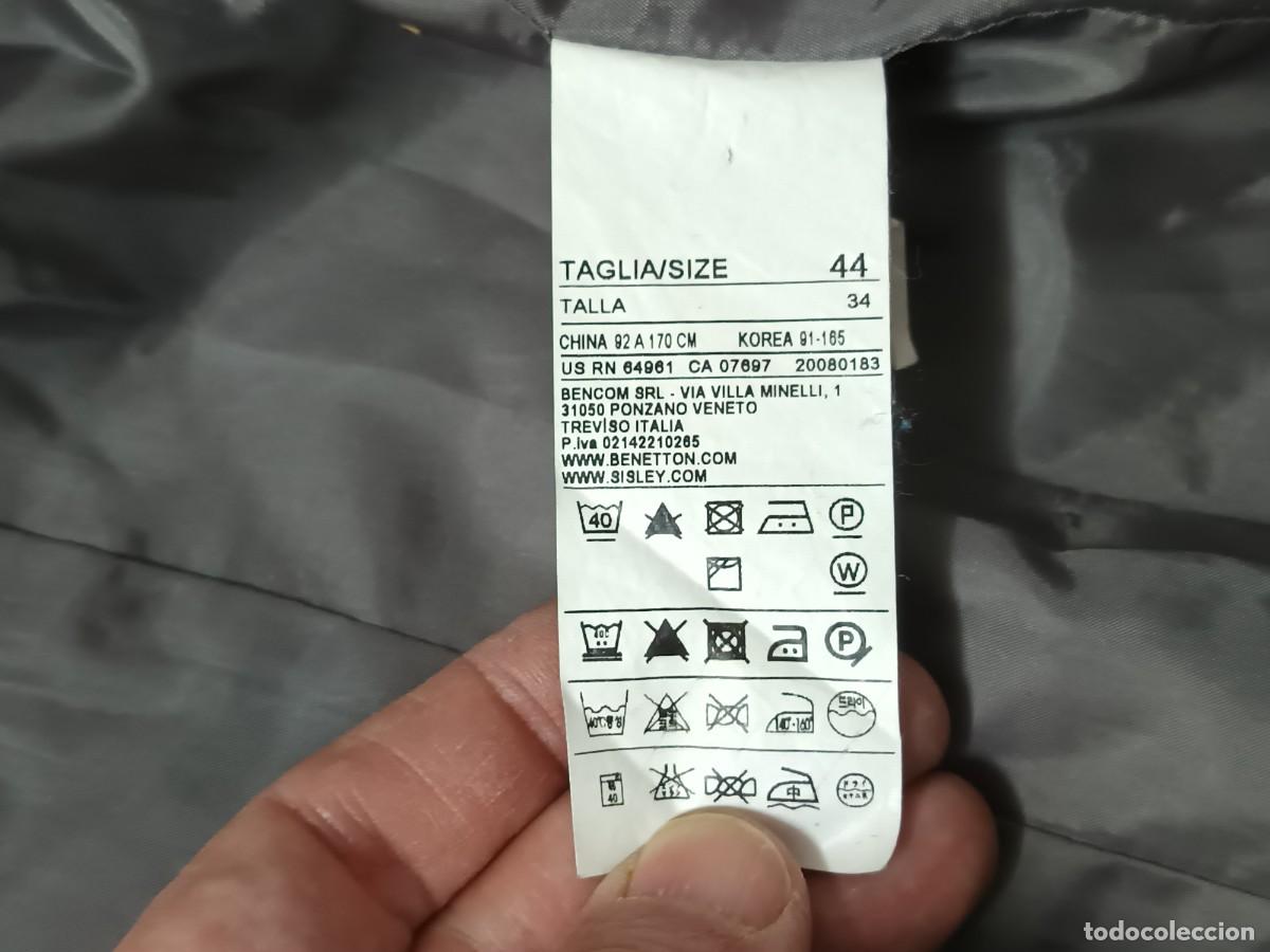 Vintage: CHAQUETA BENETTON TALLA 44 - Foto 5