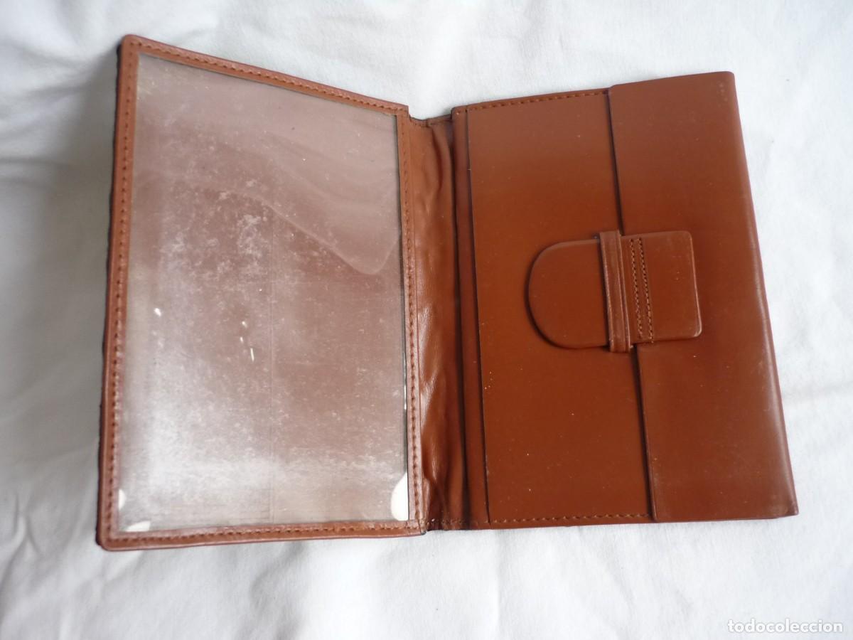 Vintage: Antigua cartera de piel de cocodrilo - Foto 4