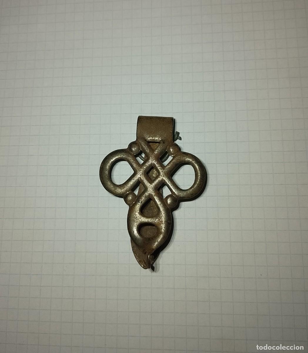 Vintage: Antiguo enganche de cadena para cintur&oacute;n - Foto 2