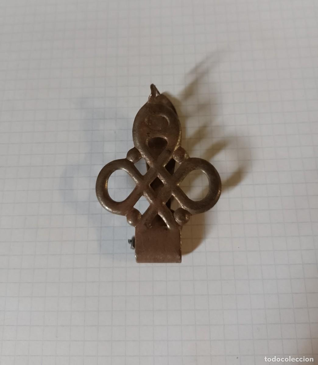 Vintage: Antiguo enganche de cadena para cintur&oacute;n - Foto 4
