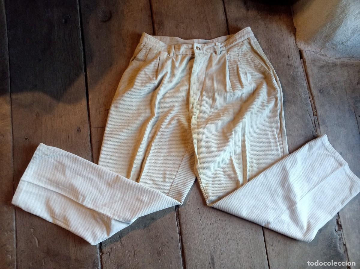 Vintage: Pantal&oacute;n de pana Pull & Bear. Talla 44. 100% algod&oacute;n - Foto 2