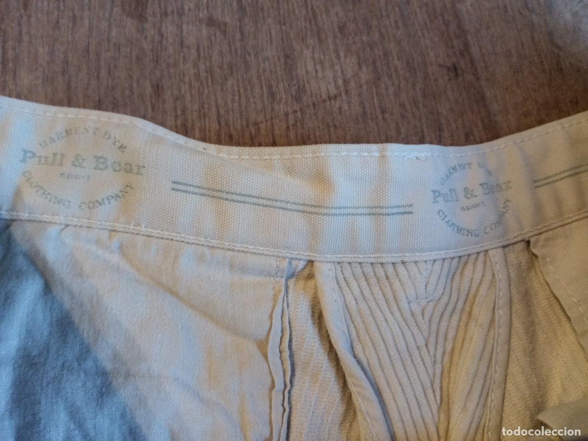 Vintage: Pantal&oacute;n de pana Pull & Bear. Talla 44. 100% algod&oacute;n - Foto 8