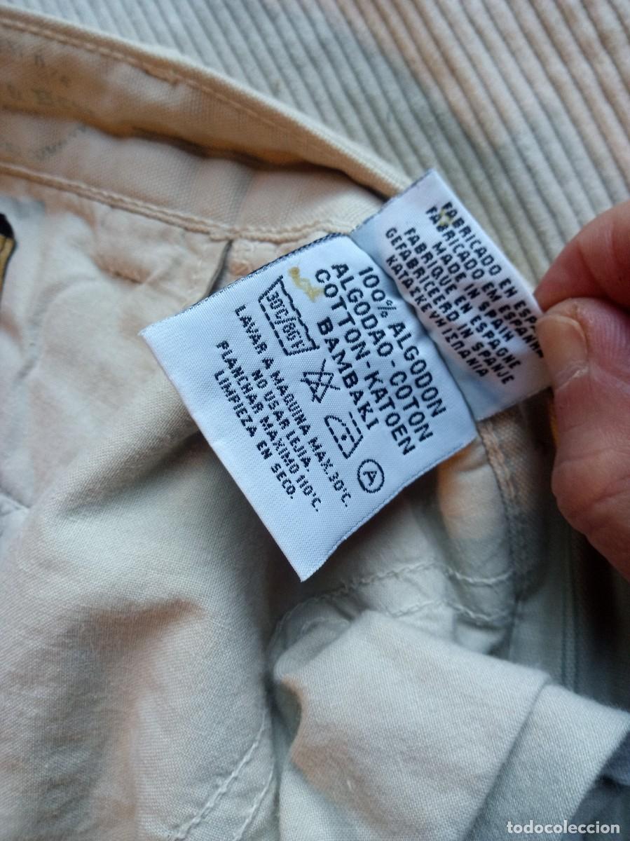 Vintage: Pantal&oacute;n de pana Pull & Bear. Talla 44. 100% algod&oacute;n - Foto 9