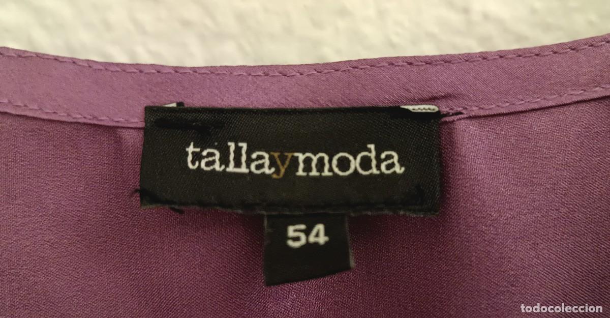 Vintage: Blus&oacute;n de fiesta &rdquo;Talla y Moda&rdquo;. Talla 54. - Foto 3