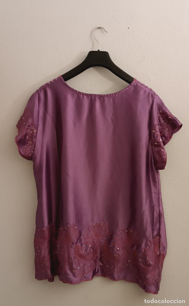 Vintage: Blus&oacute;n de fiesta &rdquo;Talla y Moda&rdquo;. Talla 54. - Foto 4