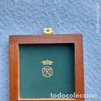 Vintage: Conjunto de Gemelos y Pasador de Corbata + Estuche de madera. - Foto 3
