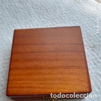 Vintage: Conjunto de Gemelos y Pasador de Corbata + Estuche de madera. - Foto 5