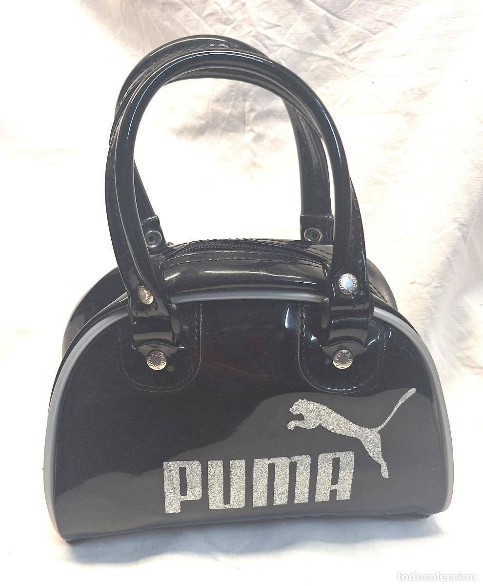 Vintage: Bolso de Mano Puma, impecable. Med. 26 cm - Foto 1