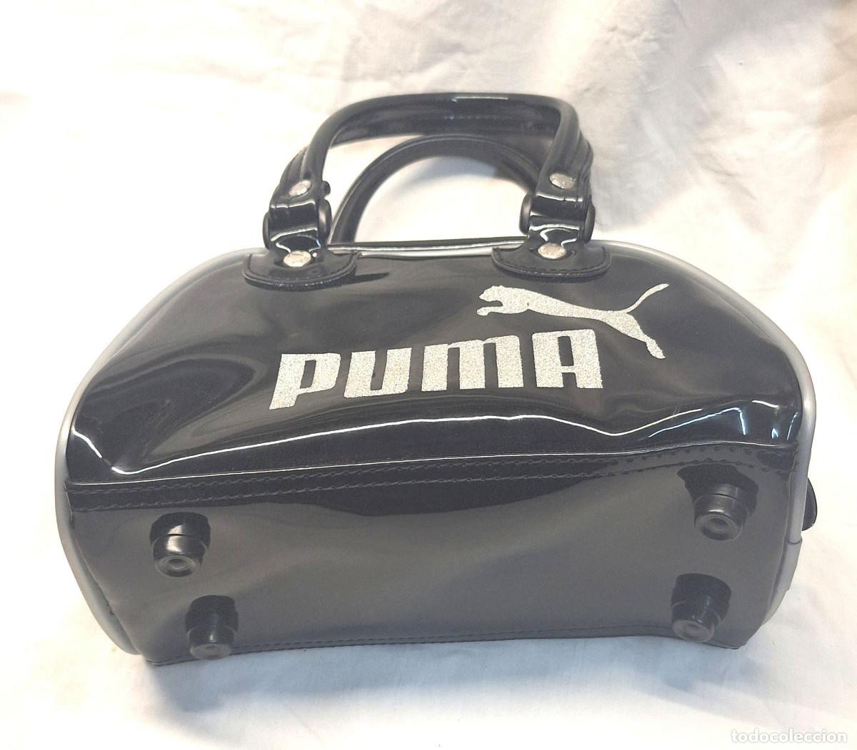 Vintage: Bolso de Mano Puma, impecable. Med. 26 cm - Foto 5