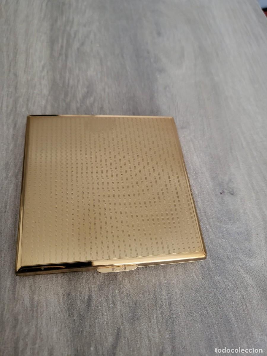 Vintage: POLVERA VINTAGE EMRICH CHAPADA EN ORO - Foto 1