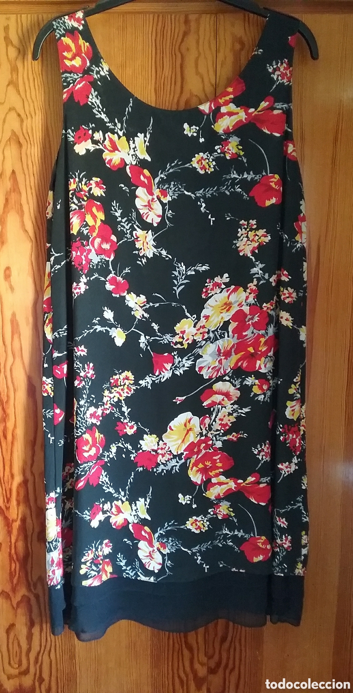 Vintage: VESTIDO. DE LA MARCA OLAYAS. T.42 - Foto 2