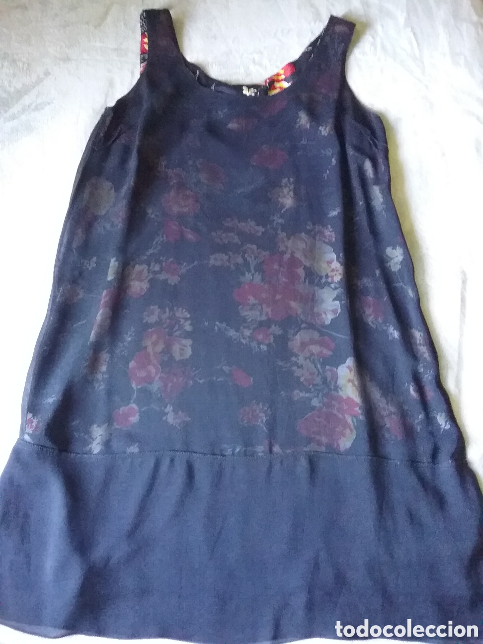Vintage: VESTIDO. DE LA MARCA OLAYAS. T.42 - Foto 7
