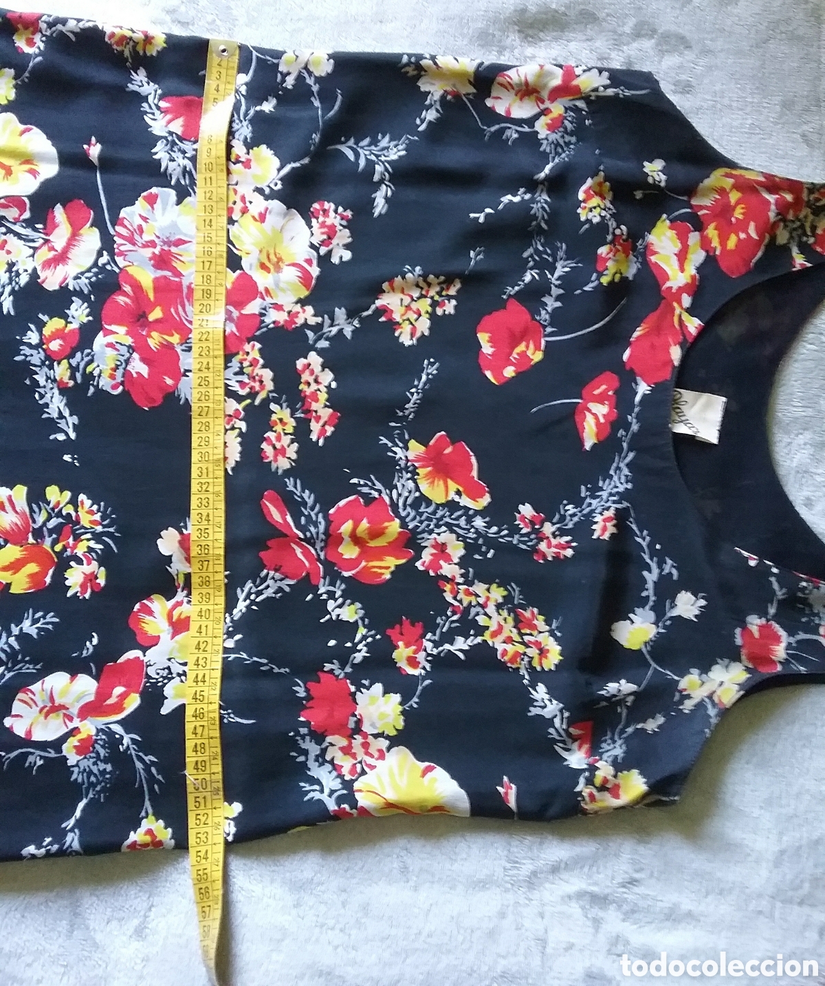 Vintage: VESTIDO. DE LA MARCA OLAYAS. T.42 - Foto 10