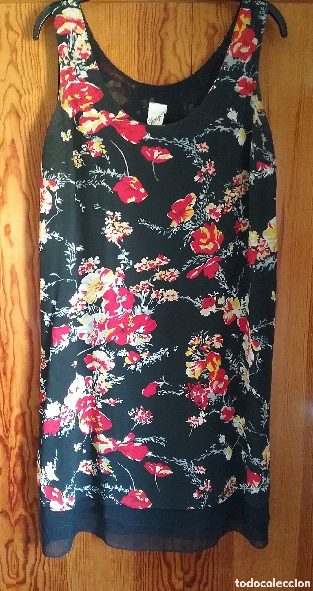 Vintage: VESTIDO. DE LA MARCA OLAYAS. T.42 - Foto 1