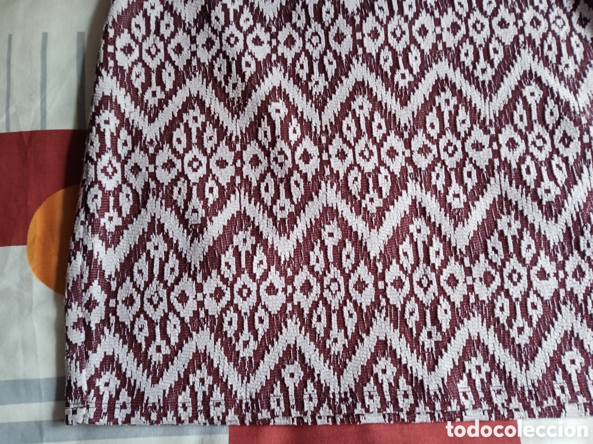 Vintage: Falda Mujer Esmara Talla L granate y blanco - Foto 4