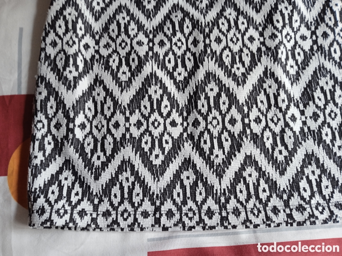 Vintage: Falda Mujer Esmara Talla L blanco y negro - Foto 4