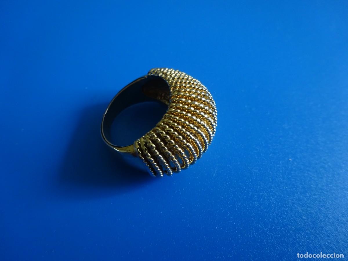Vintage: ANILLO VINTAGE CON BA&Ntilde;O DE ORO A&Ntilde;OS 80