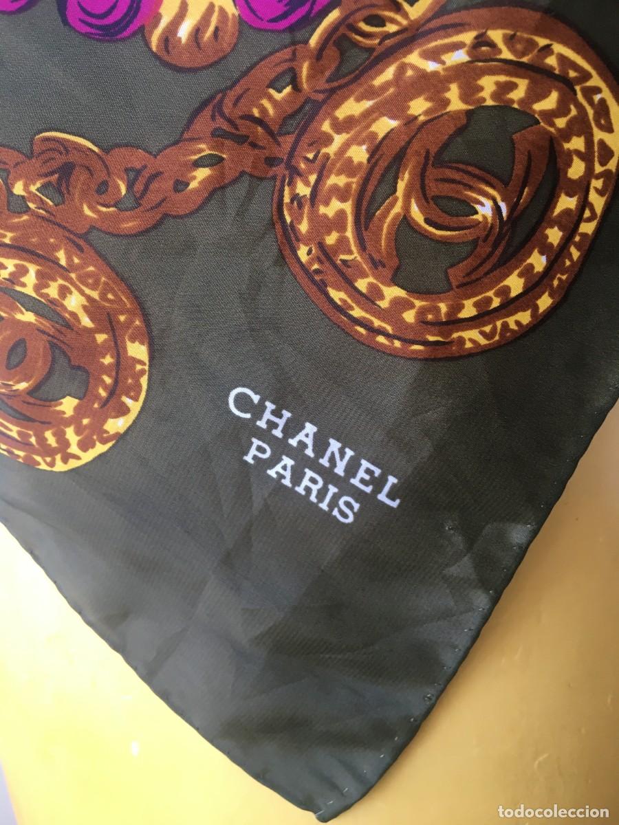 Vintage: Chanel pa&ntilde;uelo de seda - Foto 6