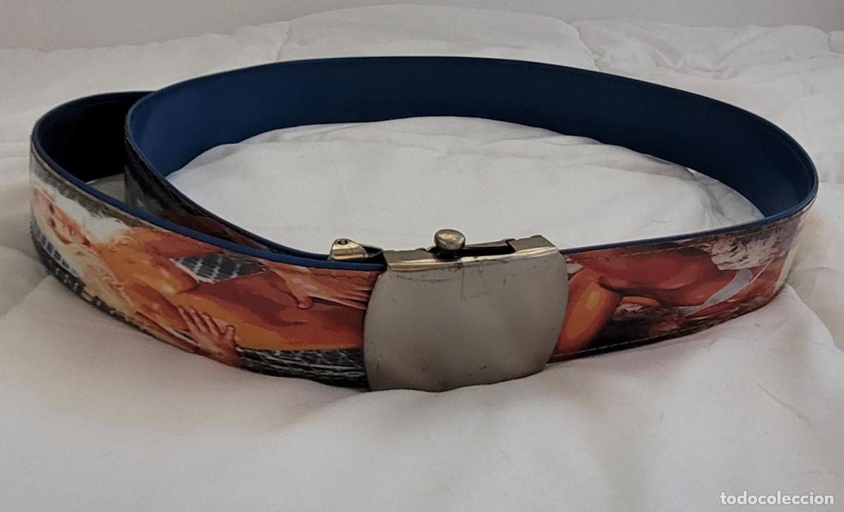 Vintage: Cintur&oacute;n unisex ajustable con dibujos - Foto 1