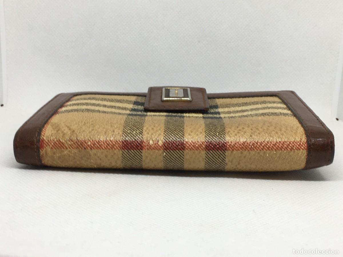 Vintage: Burberry London cartera - Foto 9